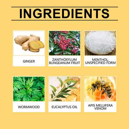 Bee Venom Lymphatic Drainage & Slimming Foot Patches 🌿👣