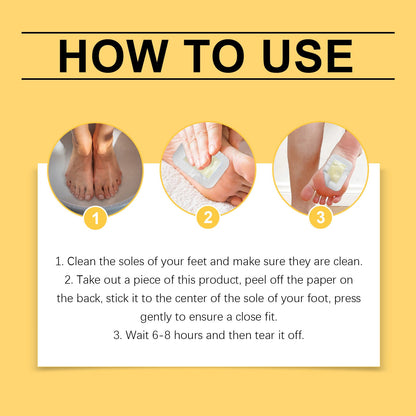 Bee Venom Lymphatic Drainage & Slimming Foot Patches 🌿👣