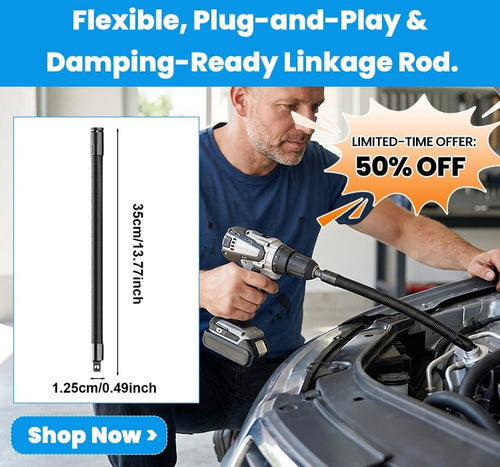 The 360° Miracle Tool Mechanics Are Hoarding: Why This "Impossible Angle" Rod Is Saving Weekend Warriors Thousands