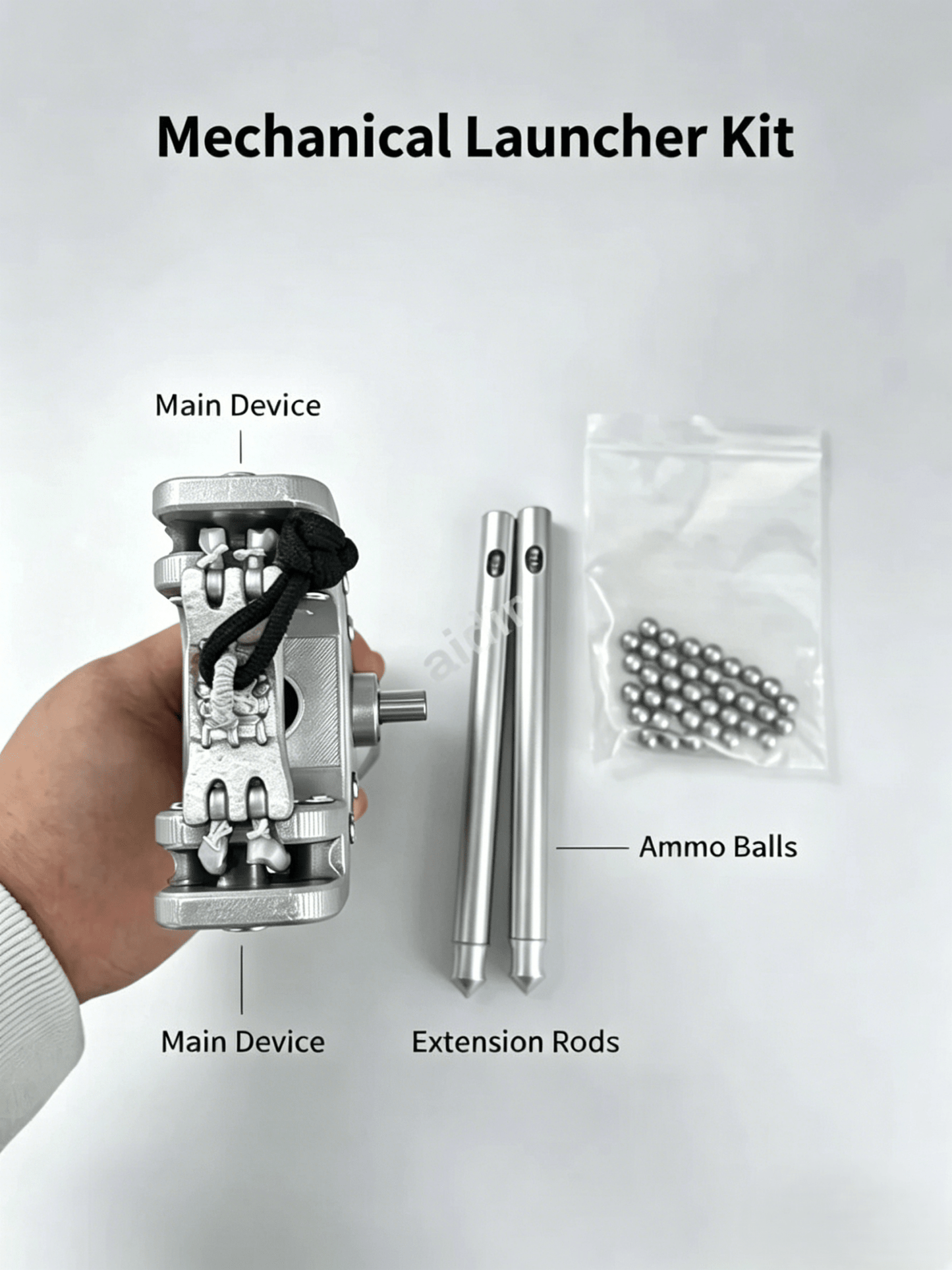 🔥Limited-time sale-80% OFF⚡Pro Aluminum Catapult Kit – CNC Metal Frame, Complete Accessories & Tools Set