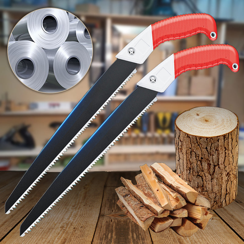 Lightweight and sharp universal pruning saw with sheath