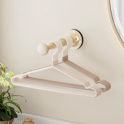 Suction Cup Retractable Clothes Hanger